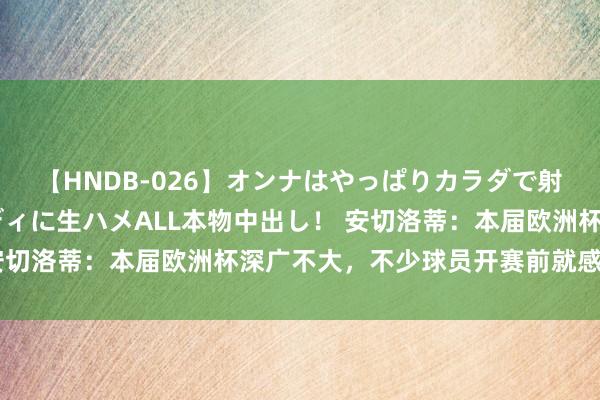 【HNDB-026】オンナはやっぱりカラダで射精する 厳選美巨乳ボディに生ハメALL本物中出し！ 安切洛蒂：本届欧洲杯深广不大，不少球员开赛前就感到困顿