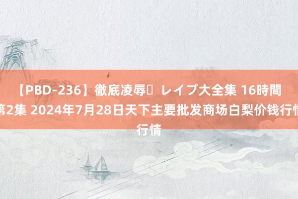 【PBD-236】徹底凌辱・レイプ大全集 16時間 第2集 2024年7月28日天下主要批发商场白梨价钱行情