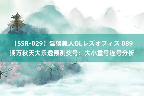 【SSR-029】淫猥美人OLレズオフィス 089期万秋天大乐透预测奖号：大小重号连号分析