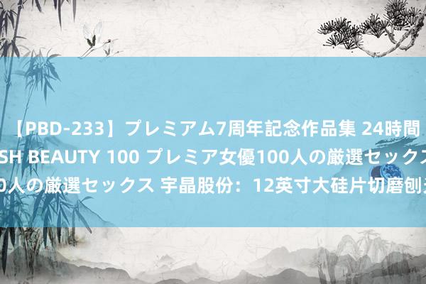 【PBD-233】プレミアム7周年記念作品集 24時間 PREMIUM STYLISH BEAUTY 100 プレミア女優100人の厳選セックス 宇晶股份：12英寸大硅片切磨刨光成赠送在开拓中